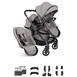iCandy Peach 8 Double Pushchair And Carrycot Porcini