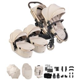 iCandy Peach 8 Editions Twin Complete Bundle Biscotti