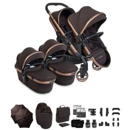 iCandy Peach 8 Editions Twin Complete Bundle Pecan
