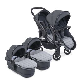 iCandy Peach 7 Twin Pram & Pushchair Truffle