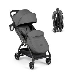 Ickle Bubba Aries Max Autofold Stroller Graphite Grey