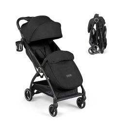 Ickle Bubba Aries Max Autofold Stroller Black