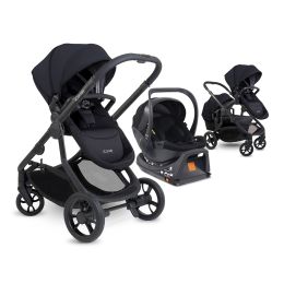 iCandy Orange 4 Complete Bundle With Car Seat & Base Black Edition