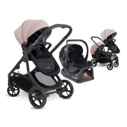 iCandy Orange 4 Complete Bundle With Car Seat & Base Rose/Black