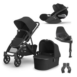 UPPAbaby VISTA V3 Travel System Bundle With Cybex Cloud T Car Seat & Base Jake