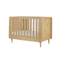 Tutti Bambini Japandi Mini Cot Bed Light Oak