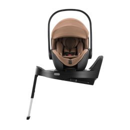 Britax Baby Safe Pro I-Size Car Seat & Flex 5Z Isofix Base Lux Warm Caramel