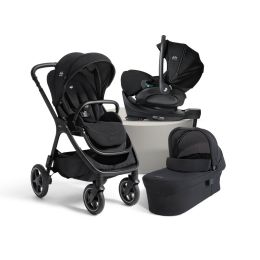 Joie Finiti Flex Signature Travel Ready I-Level Pro Car Seat & Base Bundle Eclipse