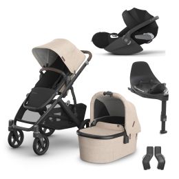UPPAbaby VISTA V3 Travel System Bundle With Cybex Cloud T Car Seat & Base Liam