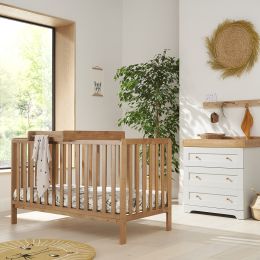 Tutti Bambini Malmo 2 Piece Room Set Dove Grey/Oak