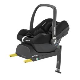 BabyStyle Oyster Gravity+ 9 Piece Travel System With Maxi Cosi Cabrio Car Seat, Base & Accessories Carbonite