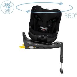 Maxi Cosi Fame Complete Travel System Bundle With Emerald 360 Pro Car Seat And Accessories Twillic Graphite