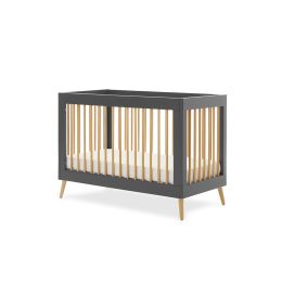 Obaby Maya Mini Cot Slate And Natural