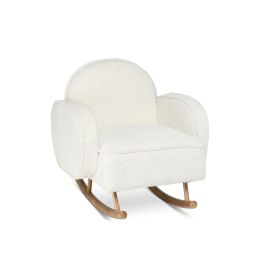 Tutti Bambini Micah Mini Me Children's Rocking Chair Boucle Fresh Cream