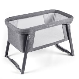 Ickle Bubba Mini Rocker Crib Space Grey