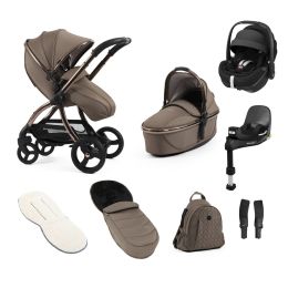 Egg 3 Luxury Maxi Cosi Pebble 360 Pro2 Bundle Mink