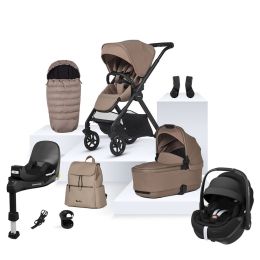 Silver Cross Reef 2 Maxi Cosi Pebble 360 Pro2 Travel System Bundle Mocha