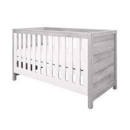 Tutti Bambini Modena Cot Bed Grey Ash/White