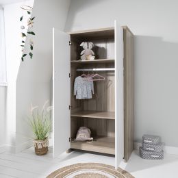 Tutti Bambini Modena Wardrobe White/Oak