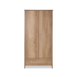 Obaby Nika Double Wardrobe Oak