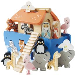 Le Toy Van Noah's Ark & Animals Shape Sorter