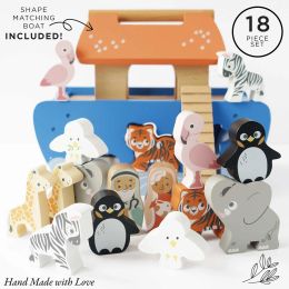 Le Toy Van Noah's Ark & Animals Shape Sorter