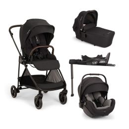 Nuna Ixxa Next Arra Flex Travel System Bundle Caviar