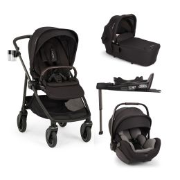 Nuna Swiv Arra Flex Travel System Bundle Caviar