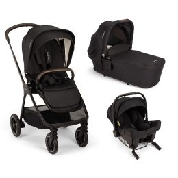 Nuna Triv Next Pipa Urban Travel System Bundle Caviar