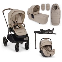 Nuna Triv LX Arra Flex Travel System All Season Bundle Cosmopolitan
