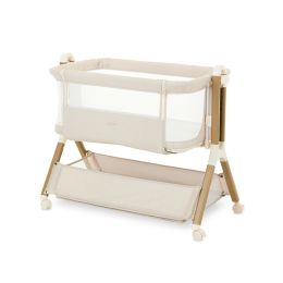 Obaby Cloud Bedside Crib Oatmeal