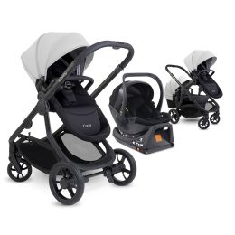 iCandy Orange 4 Complete Bundle With Cocoon Car Seat & Base Glacier/Black