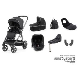 BabyStyle Oyster 3 Luxury Bundle Carbonite