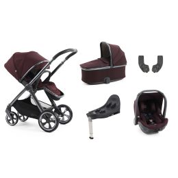 X-Display BabyStyle Oyster 4 Essential Bundle With Capsule Car Seat & Base Mulberry