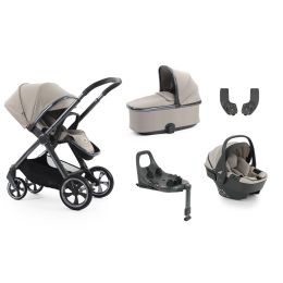 BabyStyle Oyster 4 Essential Bundle With Capsule 360 Car Seat & Base Stone