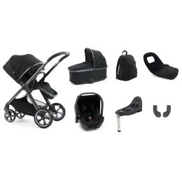BabyStyle Oyster 4 Luxury Bundle With Capsule Car Seat & Base Black Olive