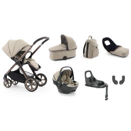 BabyStyle Oyster 4 Luxury Bundle With Capsule 360 Car Seat & Base Buttermilk