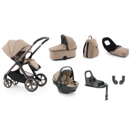 BabyStyle Oyster 4 Luxury Bundle With Capsule 360 Car Seat & Base Fawn