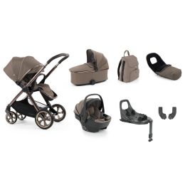 BabyStyle Oyster 4 Luxury Bundle With Capsule 360 Car Seat & Base Mink