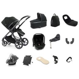 BabyStyle Oyster 4 Ultimate Bundle With Capsule Car Seat & Base Black Olive