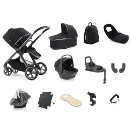 BabyStyle Oyster 4 Ultimate Bundle With Capsule 360 Car Seat & Base Carbonite