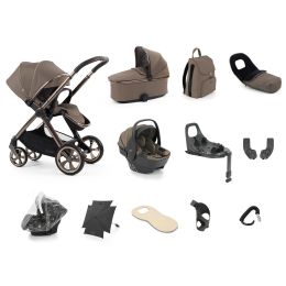 BabyStyle Oyster 4 Ultimate Bundle With Capsule 360 Car Seat & Base Mink