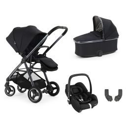 BabyStyle Oyster Gravity+ 4 Piece Travel System With Maxi Cosi Cabrio Car Seat Carbonite