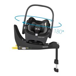 Maxi Cosi Fame Complete Travel System Bundle With Pebble 360 Car Seat And Accessories Twillic Black