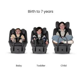 Silver Cross Perform Extended Rear Facing I-Size Car Seat Iconic Black