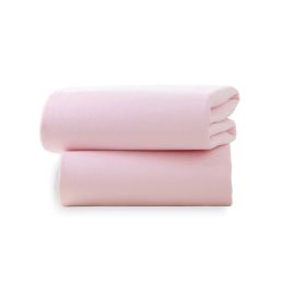 Clair De Lune 2 Pack Moses Fitted Sheets Pink