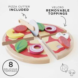 Le Toy Van Sliceable Pizza & Toppings