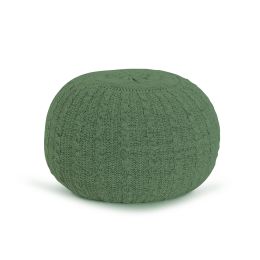 Tutti Bambini Knitted Pouffe Footstool Sage Green