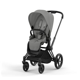 Cybex Priam Pushchair Matt Black Mirage Grey