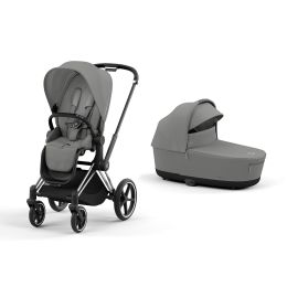 Cybex Priam Pram & Pushchair Chrome Mirage Grey